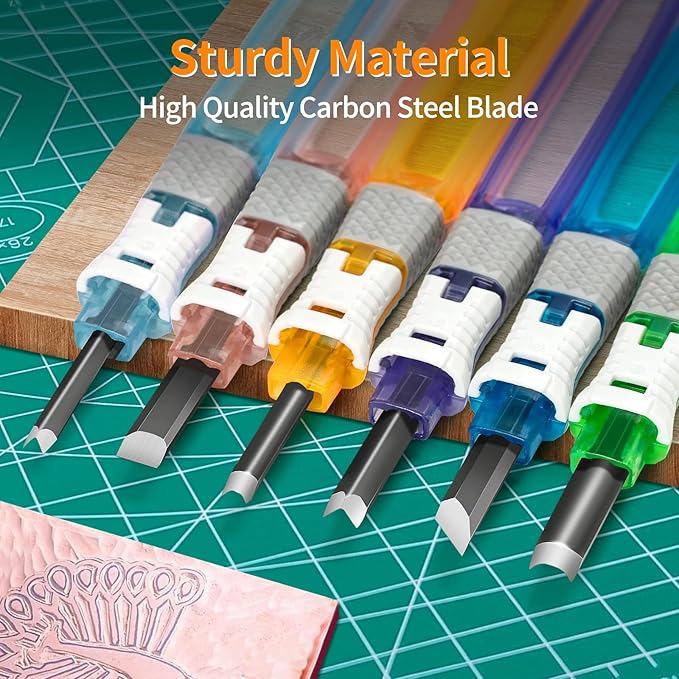 Wood Carving Tools Kit - Wood Carving Knife Sculpting Kit for Beginners, Hobbyists, Professionals, Artists, and DIY Art Work - Cutting, Carving, Knife Sculpture