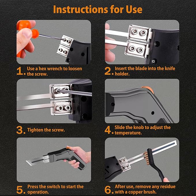 Foam Cutter Electric Hot Knife, Foam Cutting Tool Kit,300W Styrofoam Cutting Tool Kit for Cutting Foam Board Insulation, EPP, EPS, XPS, EVA, EPE, PU, KT Board, Sponge, Nylon (10-in-1 Kit)