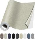 Fabric Repair Patches, 17X79 Inch Linen Repair Tape Self-Adhesive Fabric Patches Durable, DIY Large Linen Tape for Sofa, Couches, Furniture, Chair, Clothing （17X79 Inch, Beige）