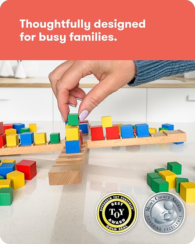 SimplyFun Kilter -The Educational Game of Levers & Motion - Irresistible Game & Hilarious Family Fun with an Introduction to Physics & Predicting Outcomes - Kids Game - 2 to 4 Players - Ages 8 & Up