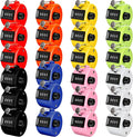 24 Pcs Hand Tally Counter 4 Digit Mechanical Finger Counter Clickers Resettable Handheld Palm Number Click for Lap Coaching Knitting Fishing Golf and Row