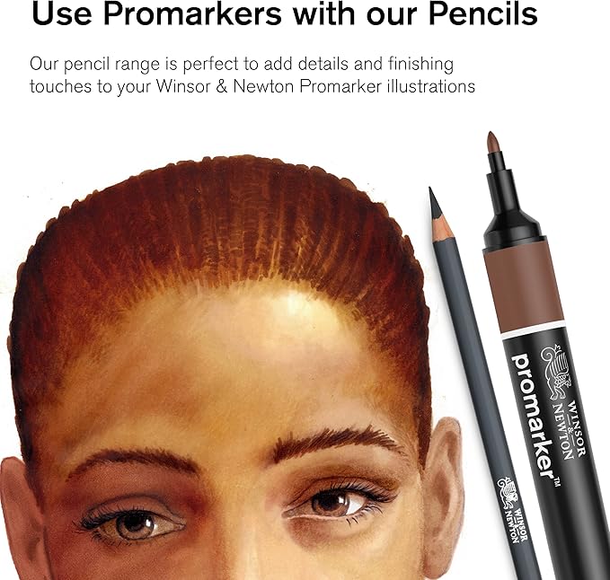 Winsor & Newton Studio Collection Artist Pencils, Graphite Pencils, Set of 6