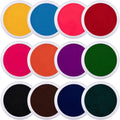 7" Large Ink Pads for Kids - Handprint Footprint Size Rainbow Stamps Pad, Safe & Washable Ink Pad for Fingerprint Painting Card Making Stamp Crafting Paper Wood Fabric Scrapbook Kids Birthday Gifts