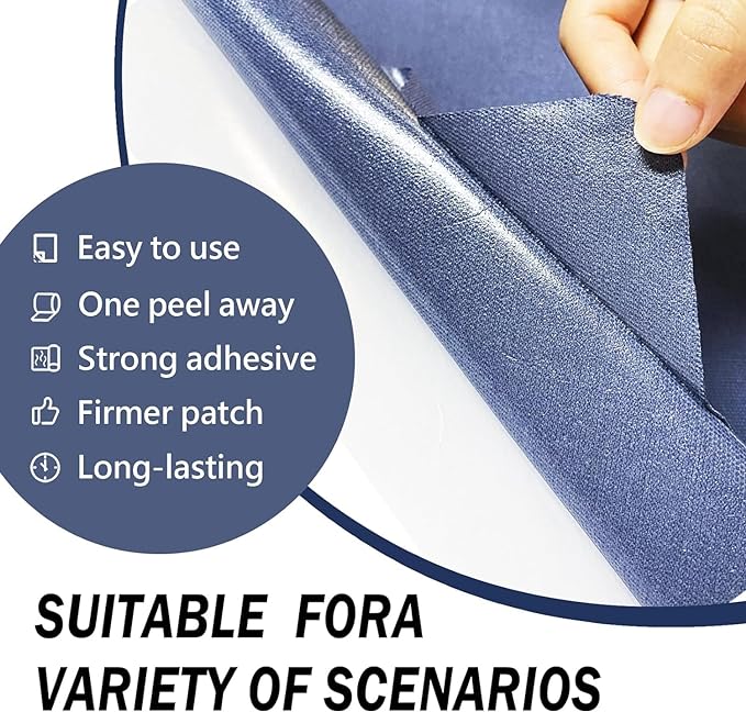 Canvas Repair Patch, 17X158 Inch Strong Sticky Fabric Repair Tape, Self-Adhesive Fabric Patch for Sofas, Tote Bags, Clothing, Car Seats, Furniture (Beige, 17X158 Inch)