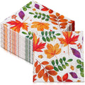 60 Pcs Fall Leaves Cocktail Paper Napkins 6.5 x 6.5 Inches Disposable Paper Napkins Dessert Beverage Napkin for Decoupage Luncheon Napkin for Party Wedding Birthday Party