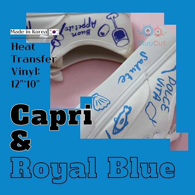 QuuCut HTV Heat Transfer Vinyl Bundle: 30 Pack 12" x 10" Sheets, 26 Assorted Full Matte Colors HTV Vinyl for T-Shirts, Iron on Vinyl for Cricut & Silhouette - Easy to Cut & Weed