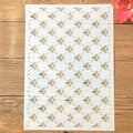 TIAMECH A4 Reusable Small Symbol Lines Stencil for Painting - Grid Texture Layering Template, DIY Wall Art, Wood Furniture, Scrapbook & Crafts (8.3x11.7inch)