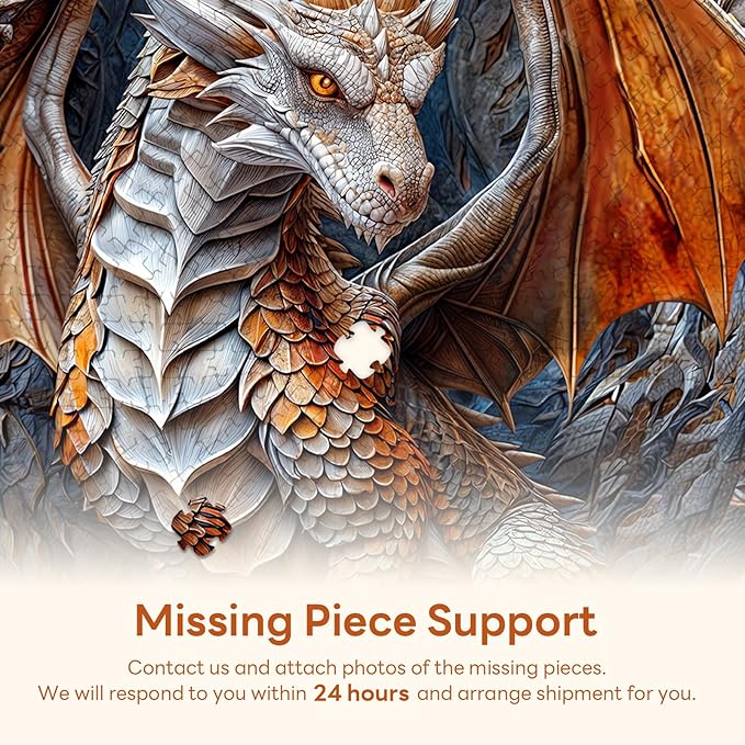 masseruon Round Puzzles for Adults 1000 Pieces-Dragon Puzzle-26.6x26.6in Jigsaw Puzzles with HD Matte Finish-Hard Impossible Difficult for Adult-Challenging Gift for Puzzle Lovers Home Decor