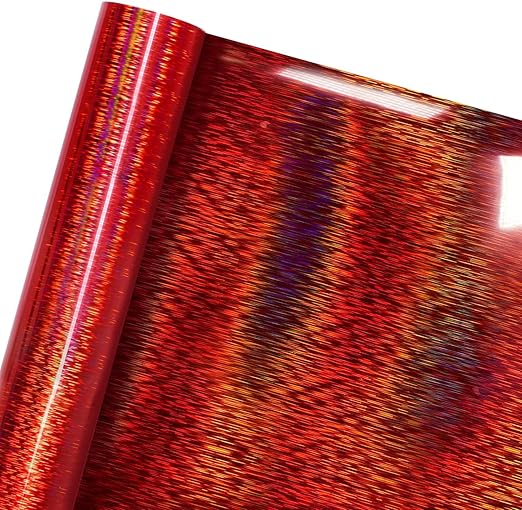 VViViD Mosaic+ Crafting Vinyl (Brushed Holographic, 7 Bundle 12" x 13" + Transfer Paper)