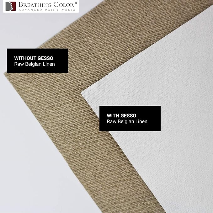 White Gesso Canvas Primer 32 oz Give Your Art The Ultimate Base Prime! Keep Paint from Absorbing! Whether Acrylics, Oils, Watercolors or Pastels, Make Every Painting Look its Absolute Best