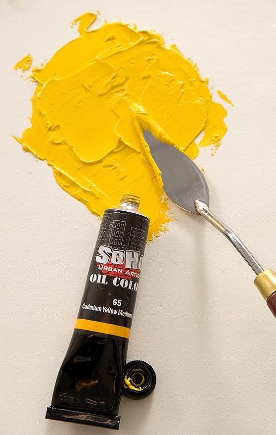Soho Urban Artist Oil Paint - Purple Red, 50 ml Tube - Best Valued Oil Colors for Painting, Excellent Pigment Load