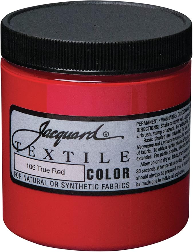 Textile Color Paint True RED
