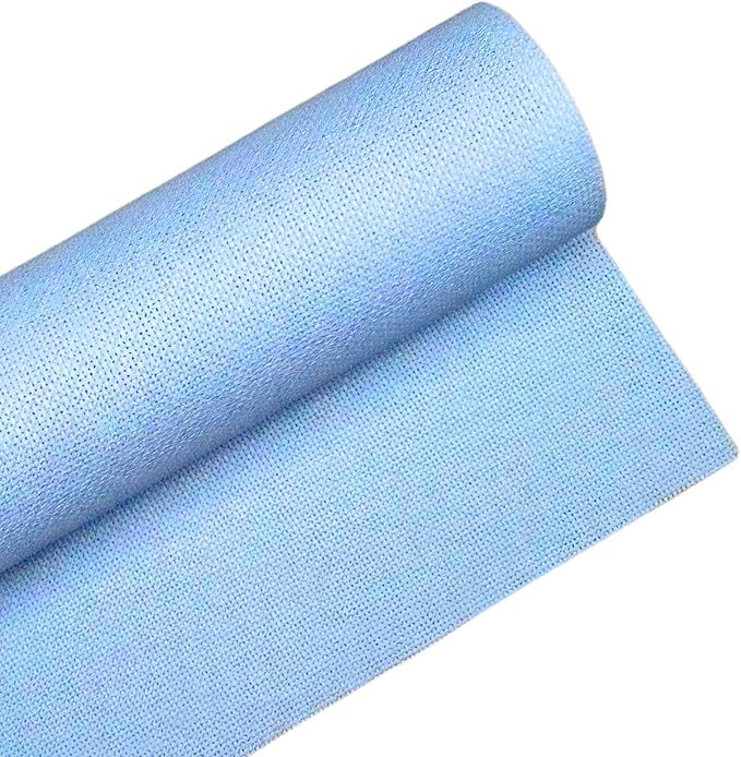 2 Sheets of Light Blue 14 Count Aida Cloth – 18 x 18 Inch Pre-Cut Fabric Squares – Cross Stitch Fabric – 100% Cotton – Ideal for Needlework & Embroidery – The Knotty Unicorn