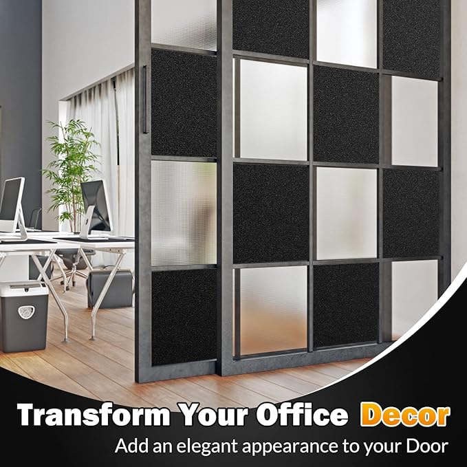 rabbitgoo Blackout Window Film, Sun Heat Blocking Privacy Cover for Glass, Removable Opaque Room Darkening Dark Black Out Window Covers Tint Shades for Home Day Sleep Light Blocker 23.6 x 118.1 Inches