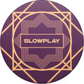 SLOWPLAY Nash Ceramic Poker Chips in Bulk, Casino Grade Ceramic 12-Gram Poker Chip for Texas Hold'em, 43mm Professional Chips Pack of 50 (Purple)