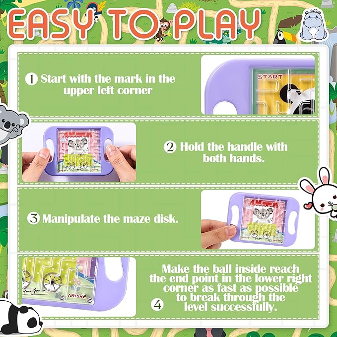 Maze Puzzle Keychain Cubes Bulk Christmas Maze Game Puzzles Keychain Cubes Handheld Brain Teaser Puzzle Party Favors for Kids Students Christmas Stocking Stuffer Gifts