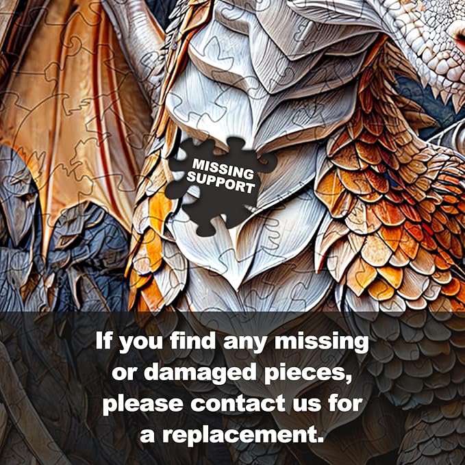 Wooden Puzzles for Adults, Cave Dragon Puzzle, Wood Adult Puzzle, Wooden Puzzle for Family Game and Birthday Gifts for DIY Lover (S-8.5 * 8.5in 100pcs)