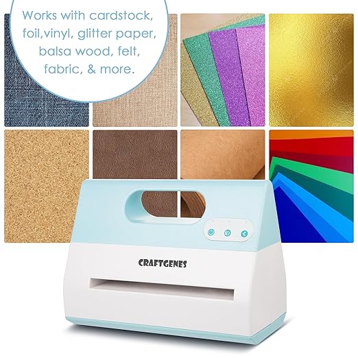 Electric Die Cut Machine for Starter Kit, 9 inch Opening Electric Embossing Machine for Art & Craft, Cardmaking, Scrapbooking, Fabric