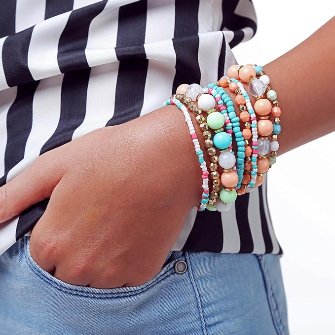 The Beadsmith Opelon Stretch Cord – Elastic Beading Fiber, White, 1.2 mm Diameter, 25 Meters (82 ft) Spool