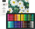 Artecho Oil Pastels Set of 48 Colors, Soft Oil Pastels for Art Painting, Drawing, Blending, Art Supplies for Artists, Beginners, Students, Teachers (10 x 70 mm)