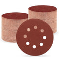 5 Inch 8 Hole Sanding Discs, 150 PCS 150 Grit Hook and Loop Sandpaper, Round Aluminum Oxide Sand Paper Discs for Random Orbital Sander
