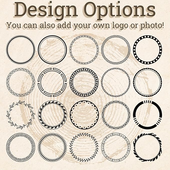 30 Custom Wooden Round Drink Tokens – Double-Sided Laser Engraved Bar Tokens, Poker Chips, Drink Tickets with Your Logo & Text – Personalized for Wedding, Party, Festival, Corporate Events