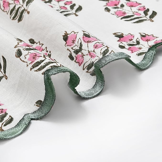 Embroidery Napkins Kitchen Towels Table Decor Table Linen Cotton Napkins Cloth Napkins Set of 4-20"x 20" Block Print Napkins Dinner Napkins Gifts for her Gifts for mom