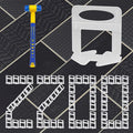 2200 Pcs Tile Leveling System Clips 1/8" (3.0mm) for Ceramic Tile and Stone Installation - DIY Tile Leveler Spacers Kit for Perfect Alignment(2200, 1/8)