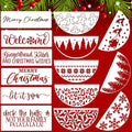 Christmas Stencils for Painting on Wood 12” Christmas Doormat Stencil Xmas Holiday Stencils for Crafts Door Mats Porch Door Decor