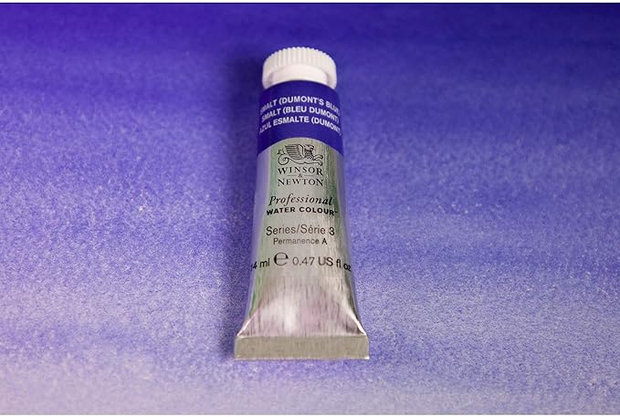 Winsor & Newton Professional Water Colour Paint, 0.17-oz Tube, Smalt