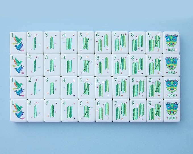 Kaleidoscope Mahjong Tile Set