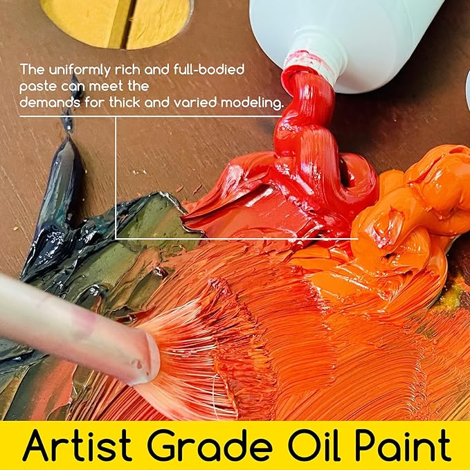 MEEDEN Artist Grade Oil Paint: Payne's Gray - 60ml/2oz Tube - Professional Art Paints for Canvas Painting