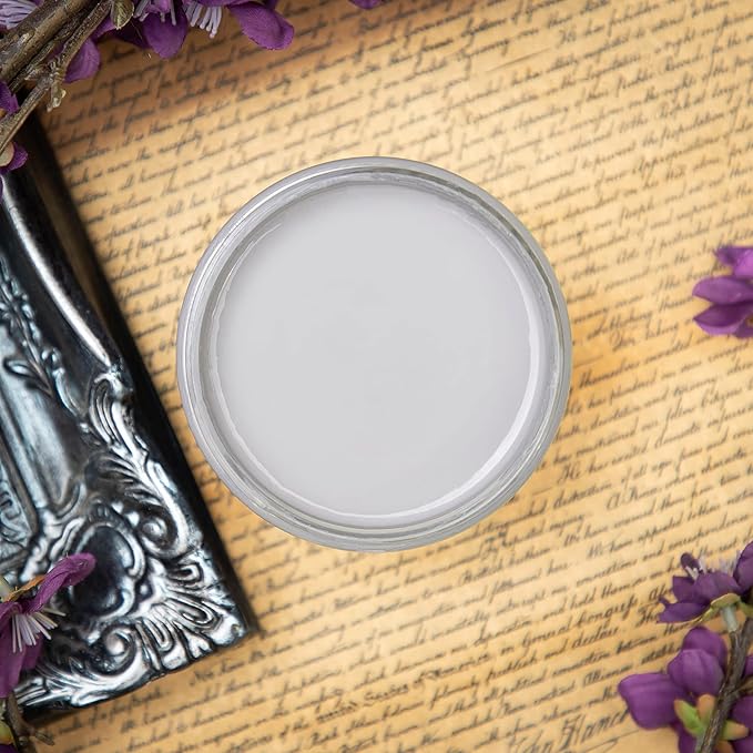 Dixie Belle Paint Company Chalk Finish Furniture Paint - Mason Dixon Gray (32oz) - Matte Charcoal Gray Chic Chalk Mineral DIY Furniture Paint