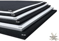 Shape Retention EVA Cosplay Foam 1mm (1mm-10mm) 14x39 inch Black or White High Density EVA Foam Sheets. Premium 85 kg/m3 Heat Shape Material for DIY Convention or Halloween Costumes by The Foamory