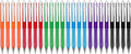 Linbsunne Ballpoint Pens Medium Point 1mm Black Pen with Super Soft Grip Ball Point Pen for Men Women Retractable Pens (Style2, 24-pack)
