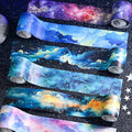 Washi Tape Stickers for Journaling,6 Rolls Star Tape Scrapbook Stickers for Scrapbooking Supplies,Junk Journal Supplies,DIY Craft(Starry Dreams)