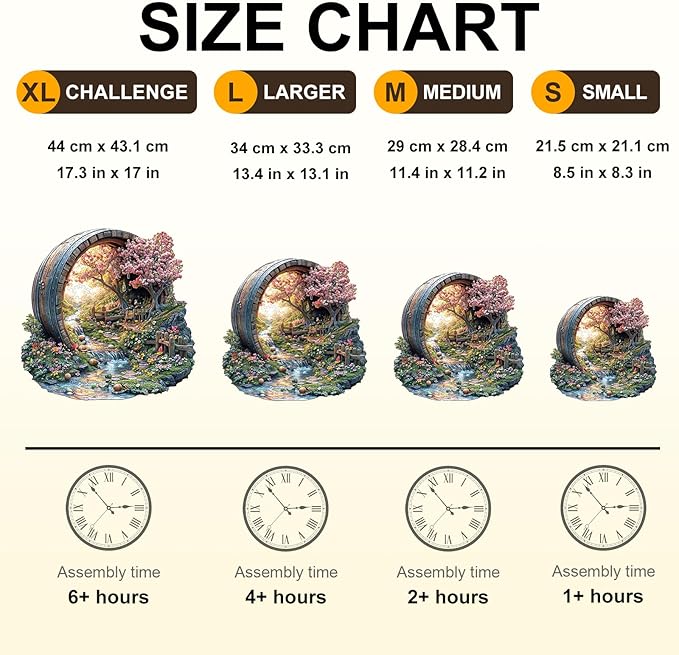 Wooden Puzzles for Adults, Spring Flower Wooden Jigsaw Puzzle for Adults, 100 Piece Unique Animal Shape Wood Puzzles Adult, Birthday Party Gifts for Friends & Family Game Home Decor (S-8.5 * 8.3in)