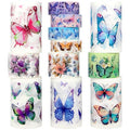Washi Tape Set 12 Rolls - Over 700 PCS Butterfly Stickers, Washi Tape Stickers for Scrapbooking Supplies, Bullet Journaling Supplies, Junk Journal, DIY Crafts Art
