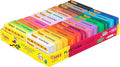 Jovi - Plastilina Pack, Reusable and Non-Drying Modeling Clay, Set of 24 1.75 oz Bars, Vegetable-Based, 24 Colors Assortment, Gluten-Free, Non-Toxic, for Home and School Use (Amazon Exclusive)