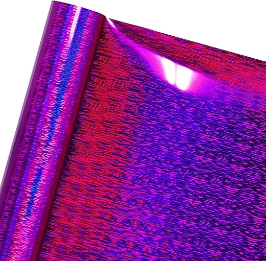 VViViD Mosaic+ Crafting Vinyl (Brushed Holographic, 7 Bundle 12" x 13" + Transfer Paper)