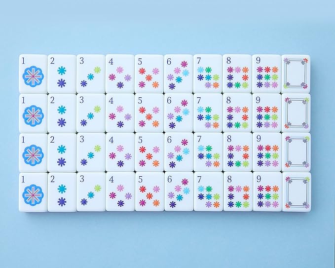 Kaleidoscope Mahjong Tile Set