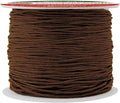 Mandala Crafts 1mm 109 Yards Chocolate Brown Cotton Waxed Cord for Jewelry Making Bracelet Cord Waxed String - Beading String Thread Jewelry Cords for Necklaces String