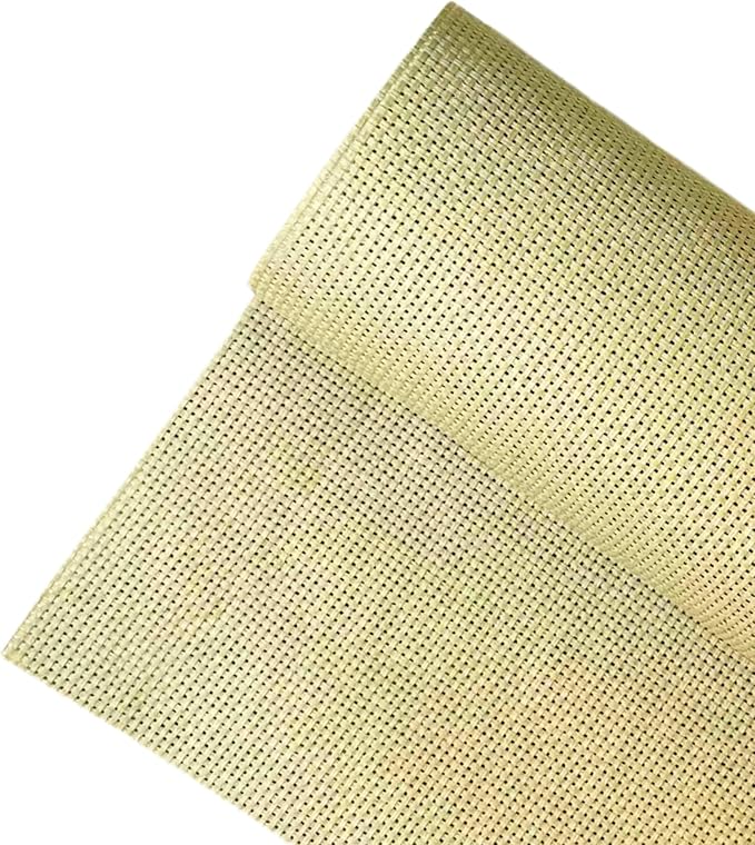 2 Sheets of Tan 11 Count Aida Cloth – 21 x 21 Inch Pre-Cut Fabric Squares – Cross Stitch Fabric – 100% Cotton – Ideal for Needlework & Embroidery – The Knotty Unicorn
