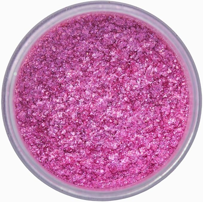 Premium Diamond Mica Powder Pigment- for Epoxy, Resin, Soap, Paint, Woodworking, Acrylic Pouring, Bath Bombs, Fishing Lures - DIY Arts and Crafts Additive (Diamond Rose Red)