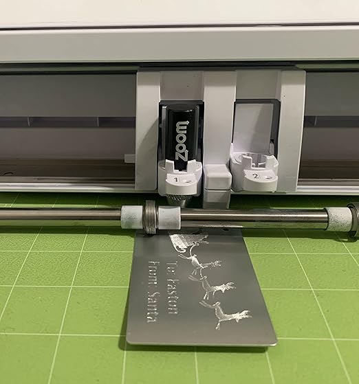 Metal Engraving Blanks for Etching w/Silhouette Cameo 4 Pro Plus, Brother Scan and Cut, Maker, Explore Air 2 or Laser Engraving Blanks - Anodized Aluminum Sheet Metal & Plates for Crafting- 10 Pack