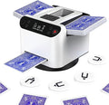 Automatic Card Shuffler and Dealer 360°Rotating 2 Decks Card Dealer