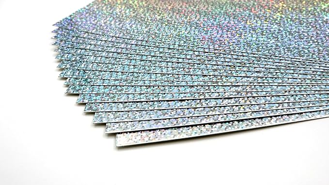 TGXRZX Metallic Cardstock Paper,holographic cardstock,Size 8"x 11"(250gsm),15PCS,Mirror Finish Gold Foil Board for Crafting,Invitations,and Decorations,Die Cut and Plotter,Card Making(Small round dot)