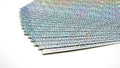 TGXRZX Metallic Cardstock Paper,holographic cardstock,Size 8"x 11"(250gsm),15PCS,Mirror Finish Gold Foil Board for Crafting,Invitations,and Decorations,Die Cut and Plotter,Card Making(Small round dot)