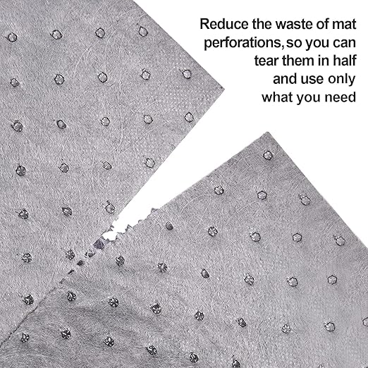 Aain® Universal Absorbent Roll, High Weight Absorbent Mats, Oil Absorbent Pads, Suitable For Multi-Purpose Super Absorbent Pads 150"L x 15"W