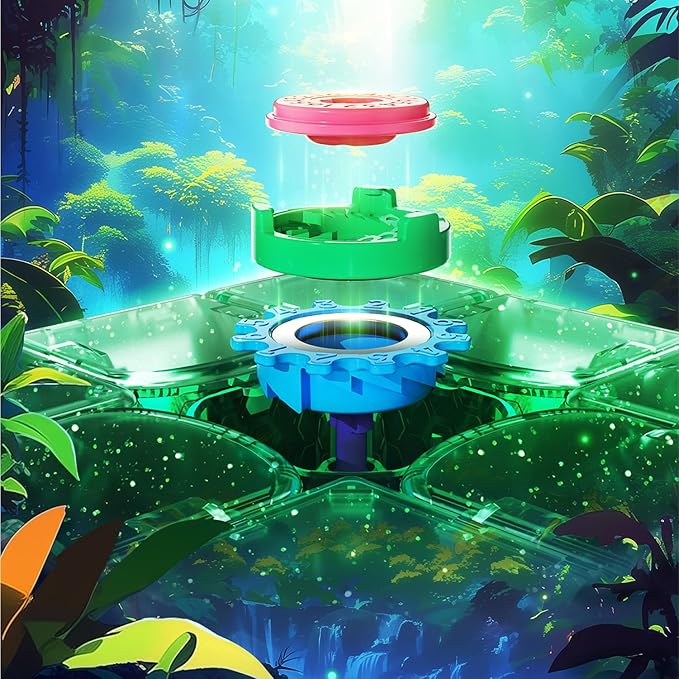 GAN 15 Maglev EmeraldoX Summer Limited Edition, Speed Cube 3x3 Magnetic Speedcube Ultra-Lightweight (Under 60g) Brain Teasers Puzzle Fidget Toy for Kids Adults, Latest Flagship